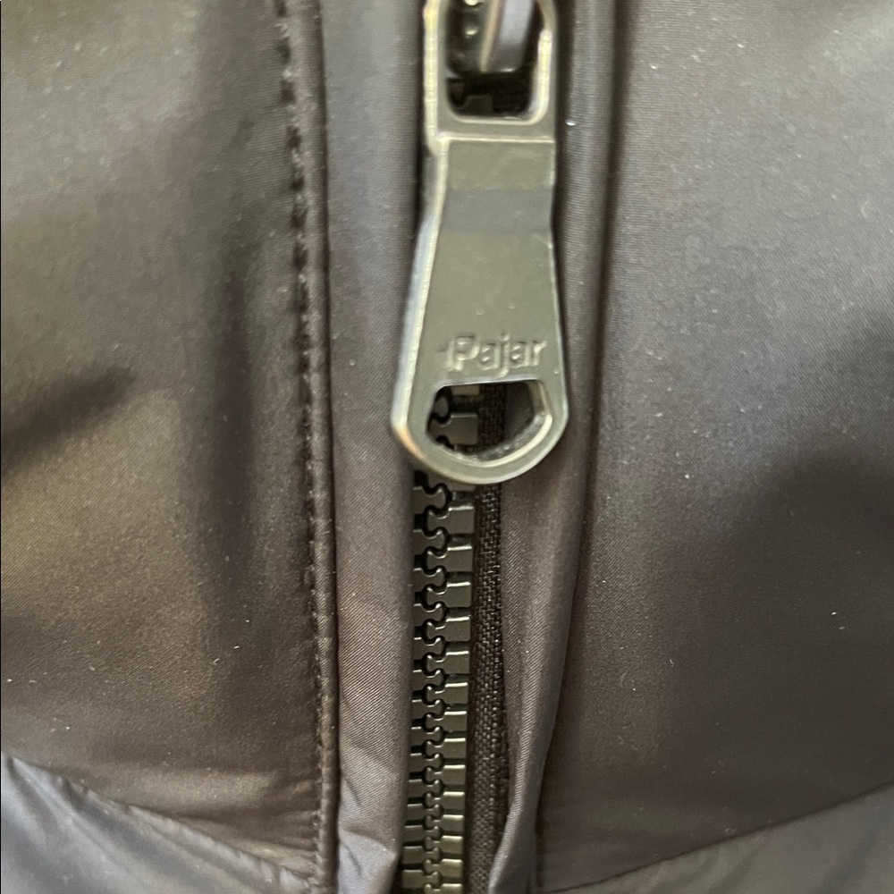 Pajar Black Long Puffer Coat - Picture 6 of 11